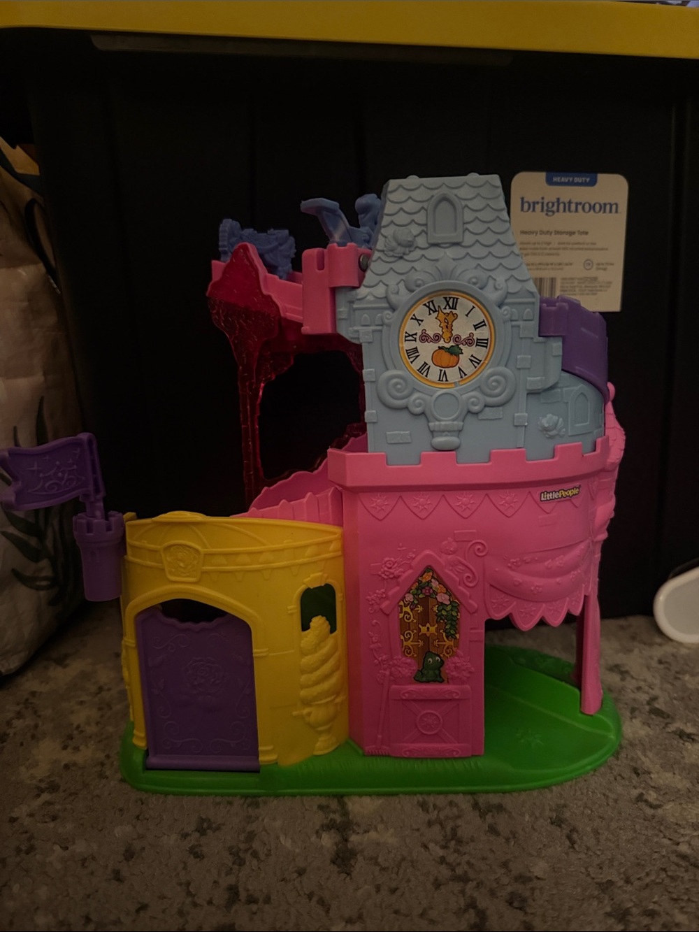 Little People Disney Princess Wheelies track